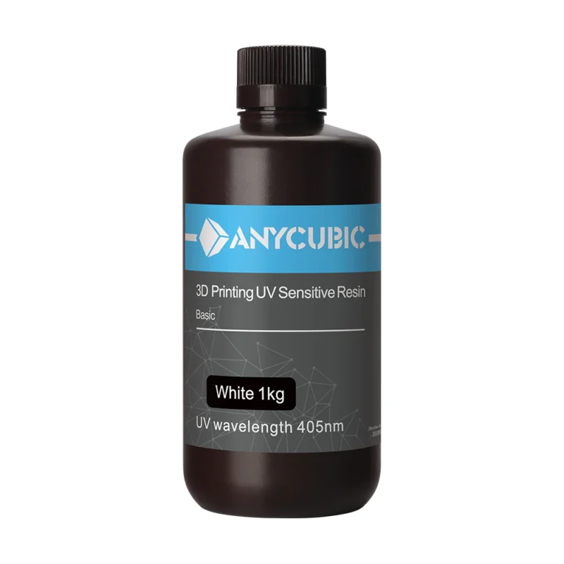 UV Resin - 1 L. - White - ANYCUBIC - Image 2