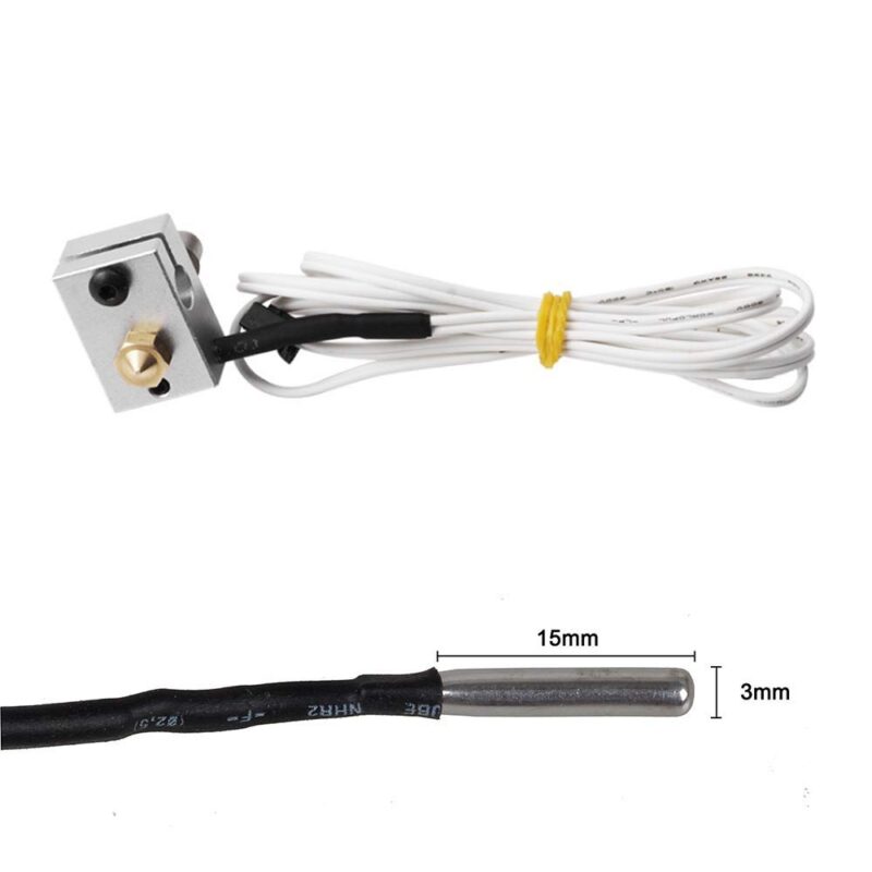 High Temperature Thermistor HT-NTC100K 50℃ - Image 3