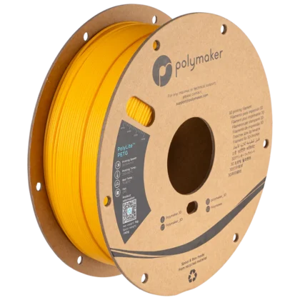 PolyLite PETG Yellow 1000g Polymaker