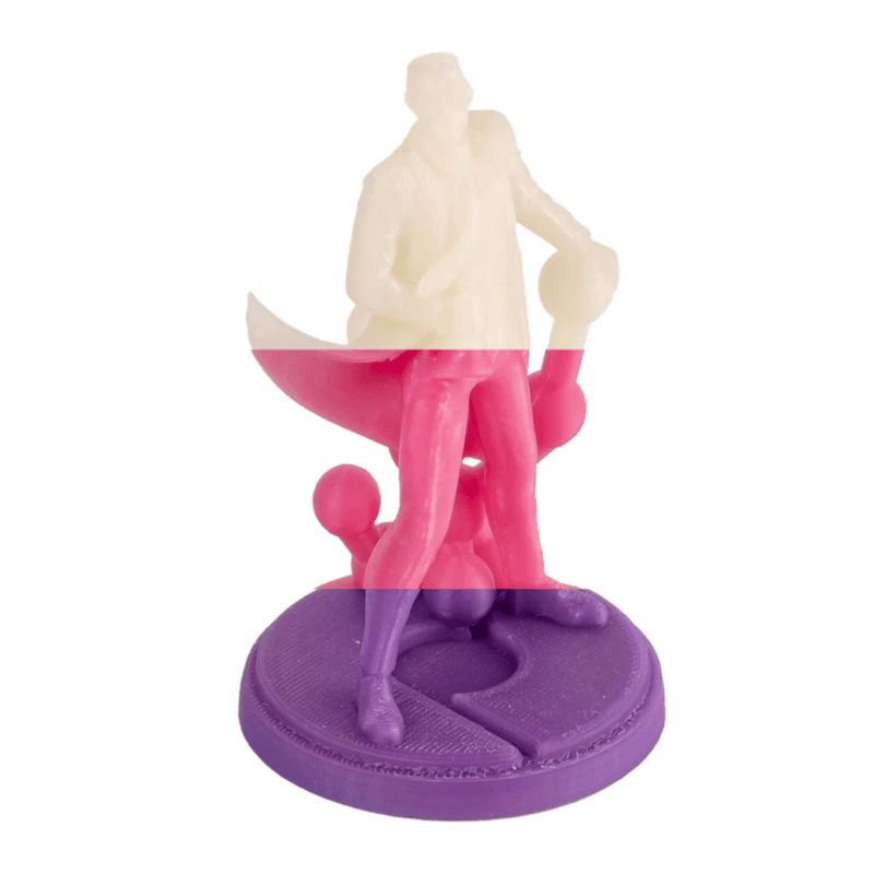 PolyLite PLA - temperature changing colour from purple to pink - Polymaker - Image 2